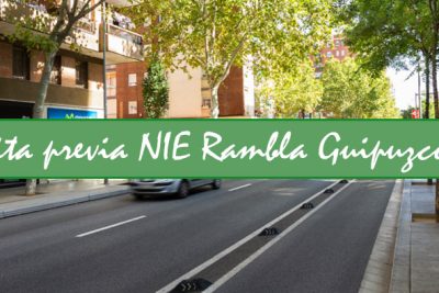 Cita previa NIE Rambla Guipuzcoa