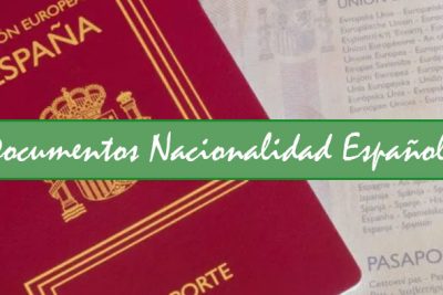 Documentos Nacionalidad Espanola