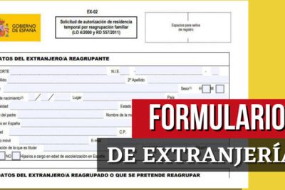 Formulario extranjeria